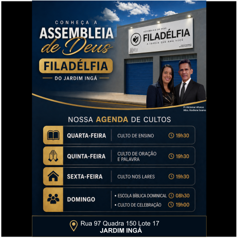 Conheça Congregação da AD Filadélfia do Jardim Ingá